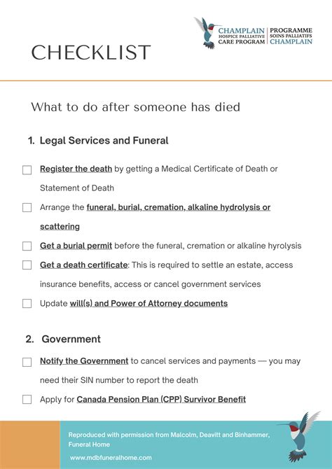 birmingham midshires bereavement address|What to do after someone dies .
